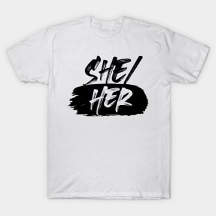 She/her T-Shirt